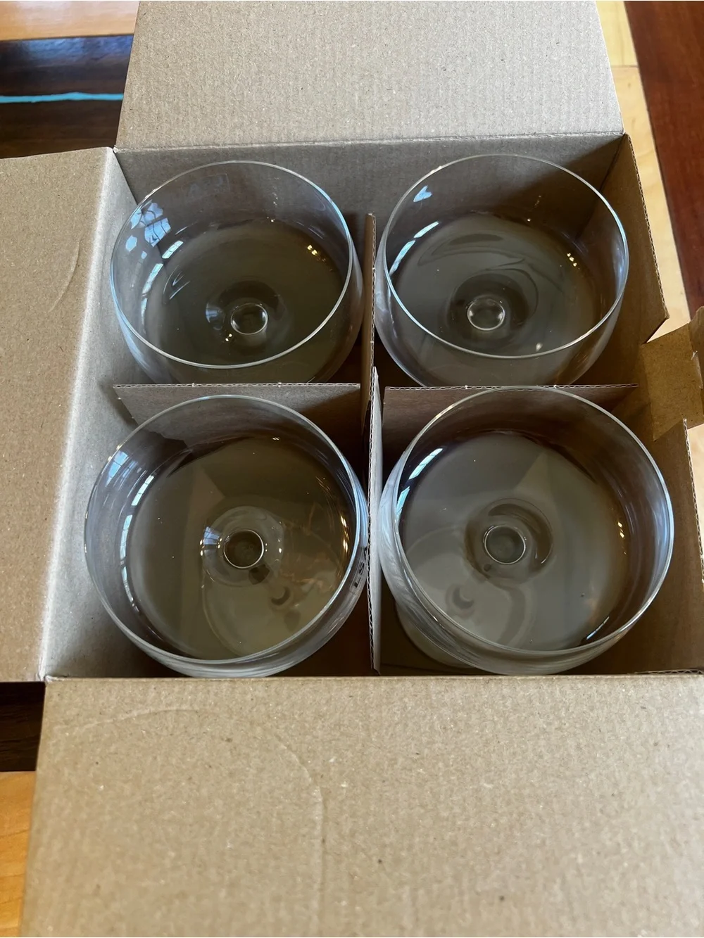 LSA Metropolitan Champagne and cocktail glasses